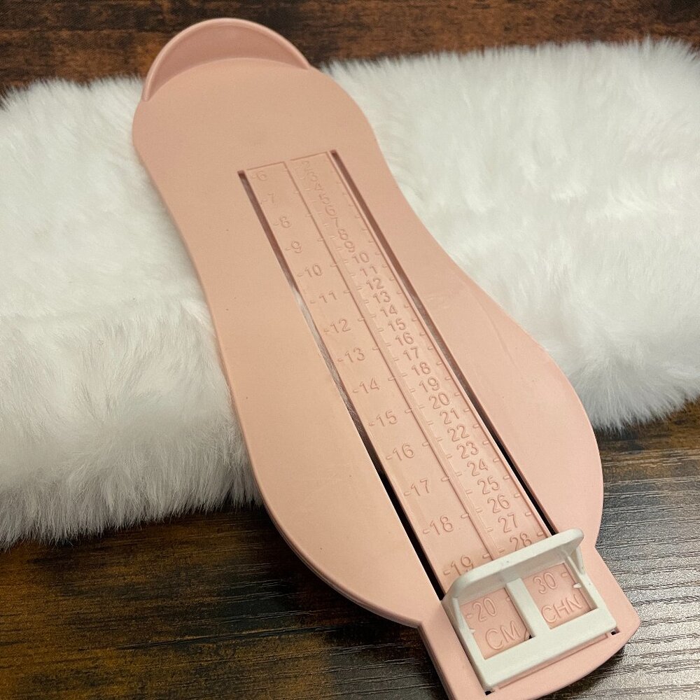 Baby Toddler Foot Measure for Shoe Sizing Pink (SKU: 10IN)